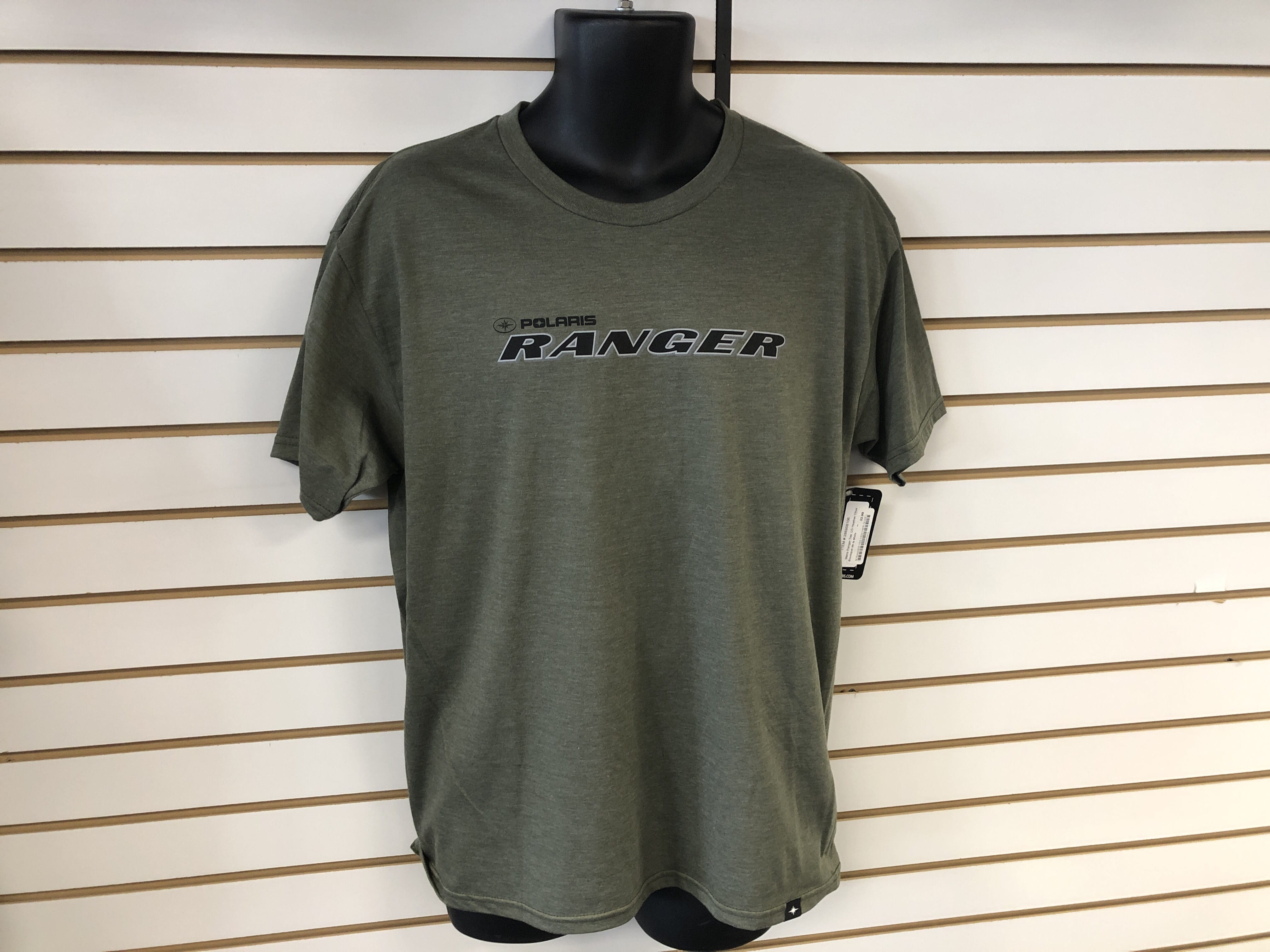 M RANGER TEE HEATHER OLIVE L